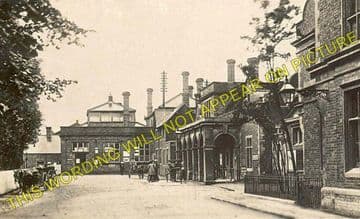 Bletchley Railway Station Photo. Leighton Buzzard - Milton Keynes. L&NWR (7)