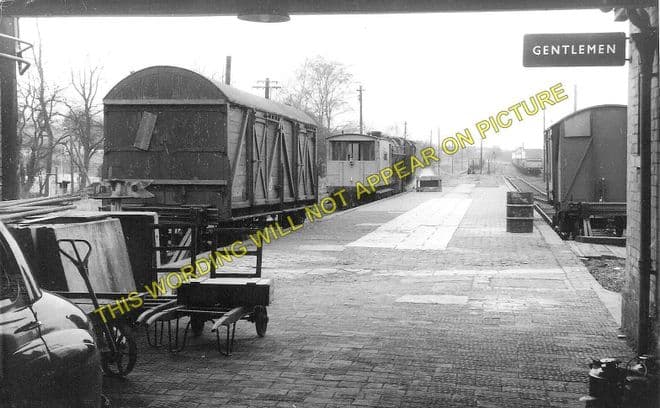 Blisworth Railway Station Photo. Towcester Line. Stratford-on-Avon & Midland (3)
