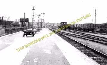 Blisworth Railway Station Photo. Towcester Line. Stratford-on-Avon & Midland (4)