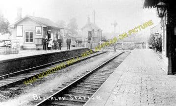 Blockley Railway Station Photo. Campden - Moreton-in-Marsh. Evesham Line. (2)