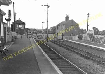 Blockley Railway Station Photo. Campden - Moreton-in-Marsh. Evesham Line. (3)