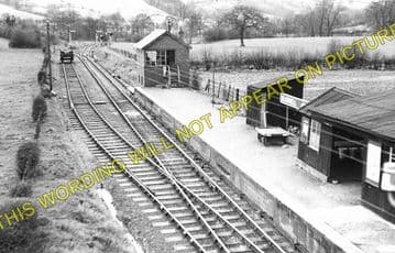 Blodwell Junction Railway Station Photo. Llynclys - Llangynog. Tanat Valley. (1)