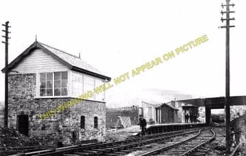 Blodwell Junction Railway Station Photo. Llynclys - Llangynog. Tanat Valley. (2)