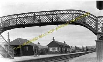 Boat of Garten Railway Station Photo. Aviemore to Broomhill and Nethy Bridge (3)..