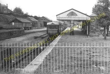Bodmin North Railway Station Photo. London & South Western Railway (21)