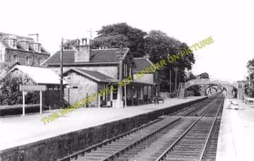 Bonar Bridge Railway Station Photo. Edderton - Culrain. Ardgay. Highland. (3)