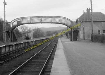 Bonar Bridge Railway Station Photo. Edderton - Culrain. Ardgay. Highland. (4)