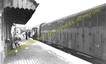 Boncath Railway Station Photo. Crymmych Arms - Kilgerran. Cardigan Line. (3)