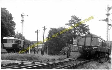 Boscarne Junction Railway Station Photo. Wadebridge - Bodmin. GWR + LSWR. (1)