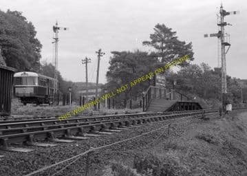 Boscarne Junction Railway Station Photo. Wadebridge - Bodmin. GWR + LSWR. (2)
