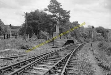 Boscarne Junction Railway Station Photo. Wadebridge - Bodmin. GWR + LSWR. (3)