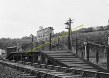 Boscarne Junction Railway Station Photo. Wadebridge - Bodmin. GWR + LSWR. (5)