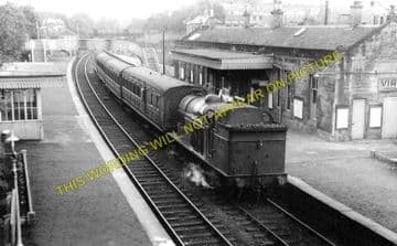 Bothwell Railway Station Photo. Hamilton to Uddingston and Bellshill Lines. (1)..