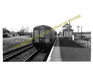 Bottesford Railway Station Photo. Sedgebrook - Elton. Grantham to Nottingham (1)..
