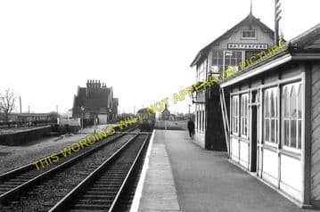 Bottesford Railway Station Photo. Sedgebrook - Elton. Grantham to Nottingham (3)