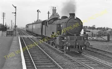 Bottesford Railway Station Photo. Sedgebrook - Elton. Grantham to Nottingham (6)