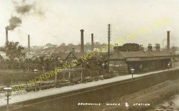 Bournville Railway Station Photo. King's Norton - Selly Oak. Birmingham Line (4)