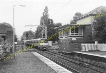Bowling Railway Station Photo. Kilpatrick - Dumbarton. North British Railway (2).