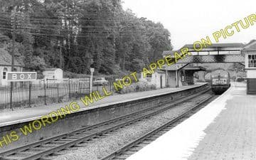 Box Railway Station Photo. Corsham - Bathampton. Chippenham to Bath Line. (2)