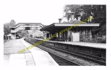 Box Railway Station Photo. Corsham - Bathampton. Chippenham to Bath Line. (8).