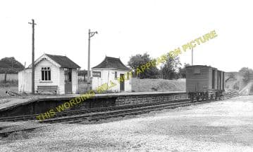 Boxford Railway Station Photo. Stockcross - Welford Park. Lambourn Line. GWR (2)..