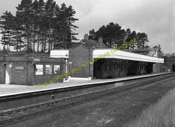 Brackley Central Railway Station Photo. Finmere - Helmdon. Great Central. (5)
