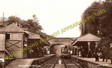 Bracknell Railway Station Photo. Wokingham - Sunningdale. Reading to Ascot. (1)..