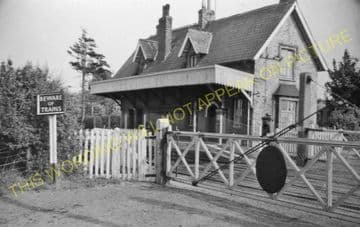 Bradfield Railway Station Photo. Mistley - Wrabness. Manningtree to Harwich. (3).