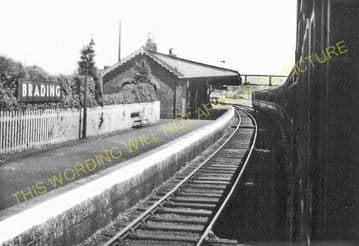 Brading Railway Station Photo. Sandown to Bembridge & Ryde Lines. (16)