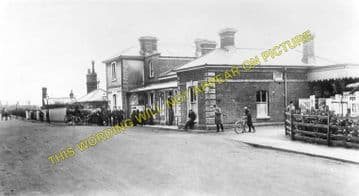 Braintree & Bocking Railway Station Photo. Cressing - Rayne. Felstead Line. (2)