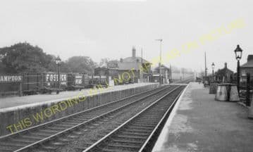 Brampton Railway Station Photo. Beccles - Halesworth. Saxmundham Line. (4)