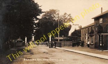 Brandon Railway Station Photo. Thetford - Lakenheath. Ely Line. (6)