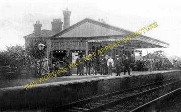 Bransford Road Railway Station Photo. Henwick - Malvern. Worcester Line. GWR (2)