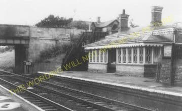 Bredon Railway Station Photo. Ashchurch - Eckington. Worcester Line. Midland (5)