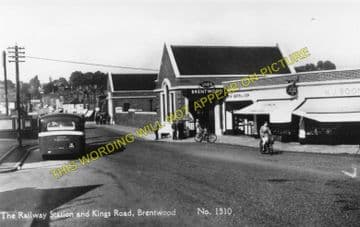 Brentwood & Warley Railway Station Photo. Harold Wood - Shenfield & Hutton (3)