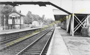 Bricket Wood Railway Station Photo. Watford - St. Albans. L&NWR. (5)