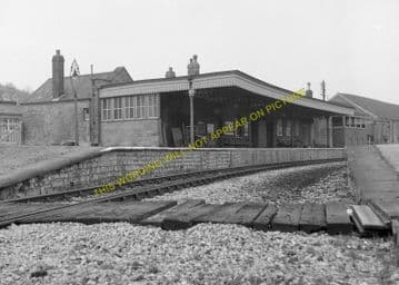 Bridport Railway Station Photo. West Bay - Powerstock. Maiden Newton Line. (12)