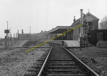 Bridport Railway Station Photo. West Bay - Powerstock. Maiden Newton Line. (13)