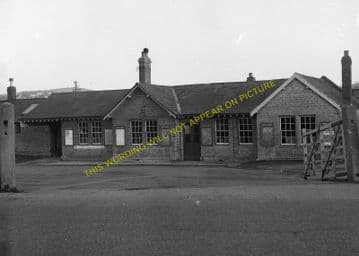 Bridport Railway Station Photo. West Bay - Powerstock. Maiden Newton Line. (14)