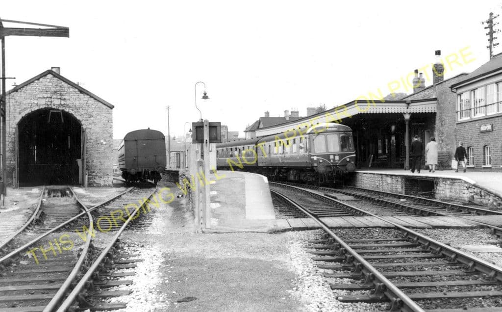 West Bay Railway Station Photo 20 Bridport Powerstock and Maiden Newton Line. 