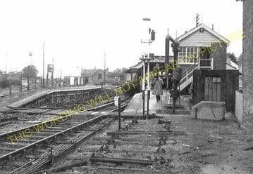 Bridport Railway Station Photo. West Bay - Powerstock. Maiden Newton Line. (23)