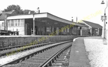 Bridport Railway Station Photo. West Bay - Powerstock. Maiden Newton Line. (28)