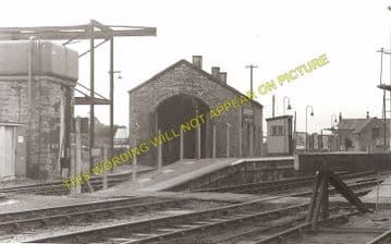 Bridport Railway Station Photo. West Bay - Powerstock. Maiden Newton Line. (4)