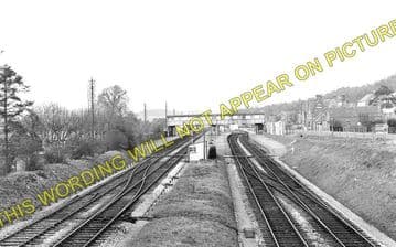 Broadstone Railway Station Photo. Wimborne to Poole and Hamworthy Lines. (1)