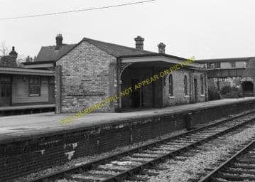 Broadstone Railway Station Photo. Wimborne to Poole and Hamworthy Lines. (15)