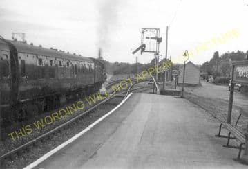 Broadstone Railway Station Photo. Wimborne to Poole and Hamworthy Lines. (23)