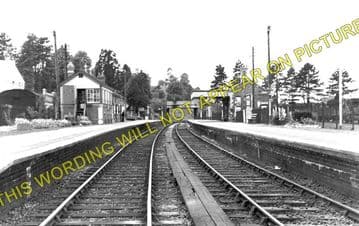 Bromyard Railway Station Photo. Rowden Mill - Suckley. Leominster Line. (1)