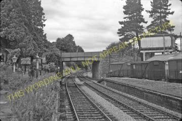 Bromyard Railway Station Photo. Rowden Mill - Suckley. Leominster Line. (12)