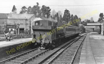 Bromyard Railway Station Photo. Rowden Mill - Suckley. Leominster Line. (15)