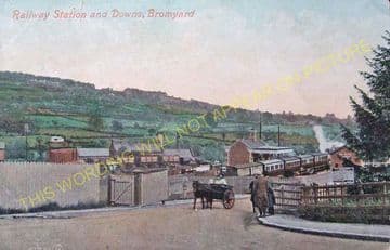 Bromyard Railway Station Photo. Rowden Mill - Suckley. Leominster Line. (4)